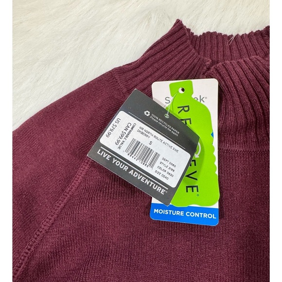 NWT Eddie Bauer North Route Active Sweater 💗 - Picture 4 of 6